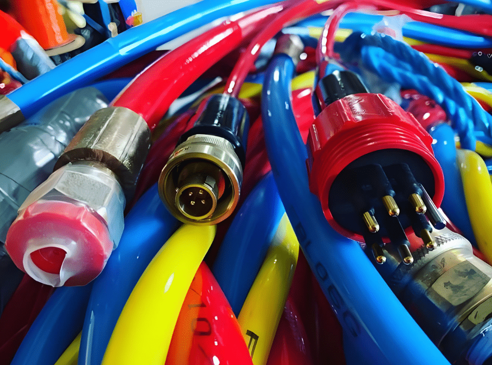 Cables de transmisión de energía y datos